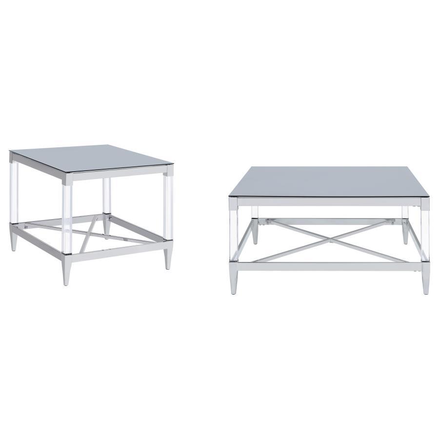 Lindley - Square Coffee And End Table Set Coaster Fine Furniture