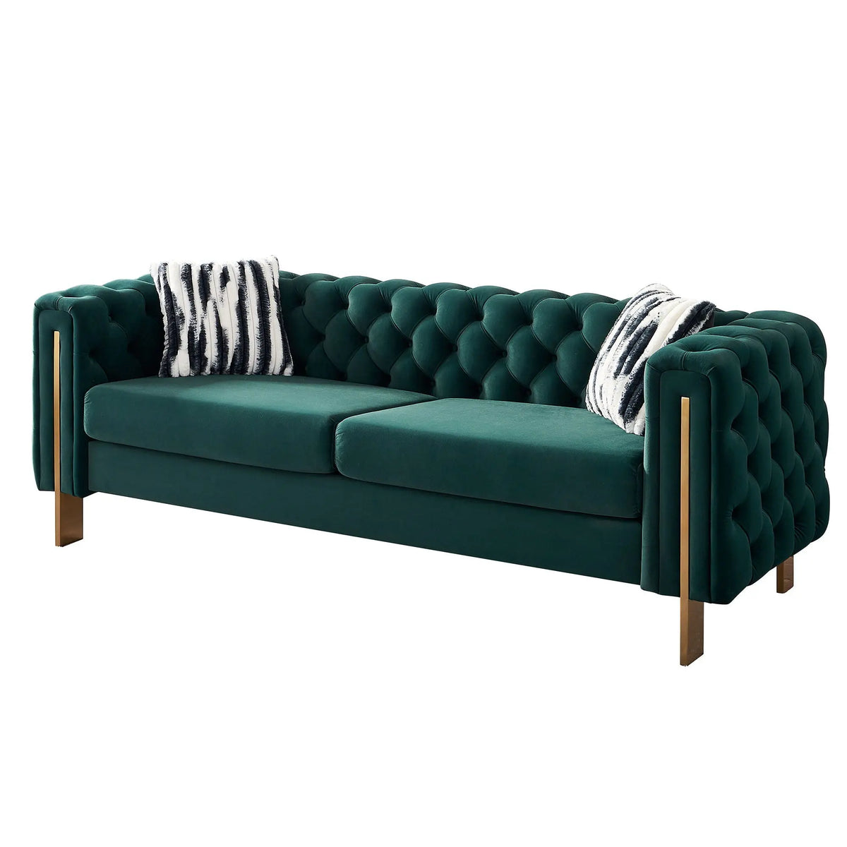 Chesterfield - Modern Tufted Living Room Sofa, 84.25''W Couch Home Essentials