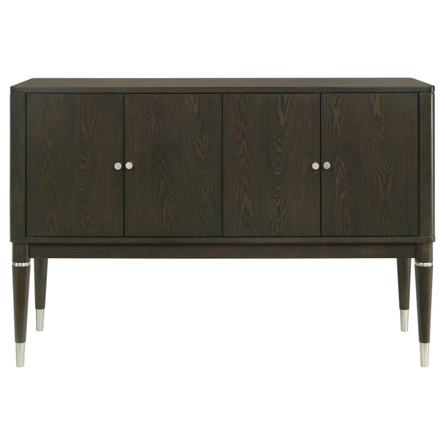 Reseda - 4-Door Dining Sideboard Server With Shelves - Ash Brown Coaster Fine Furniture