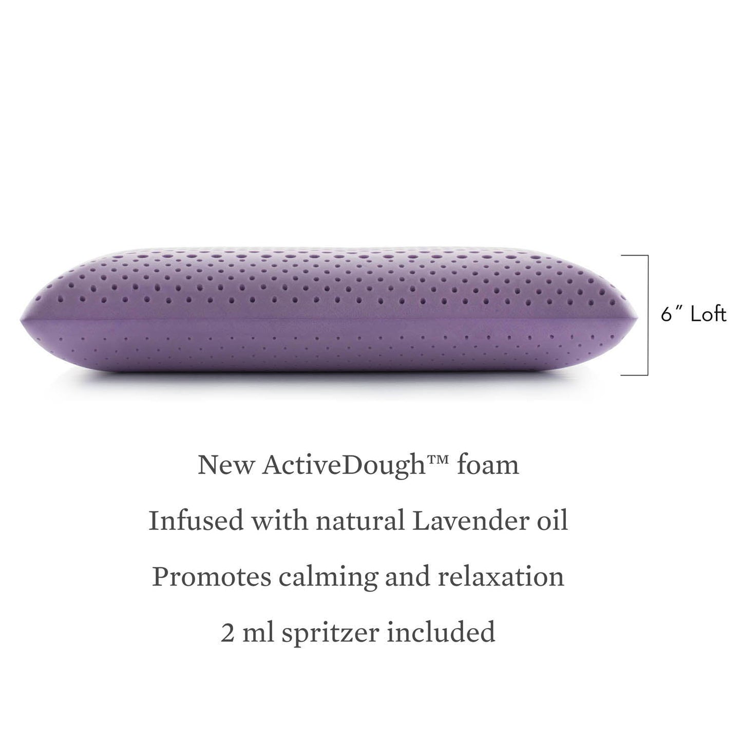 Zoned ActiveDough + Lavender - Pillow Malouf