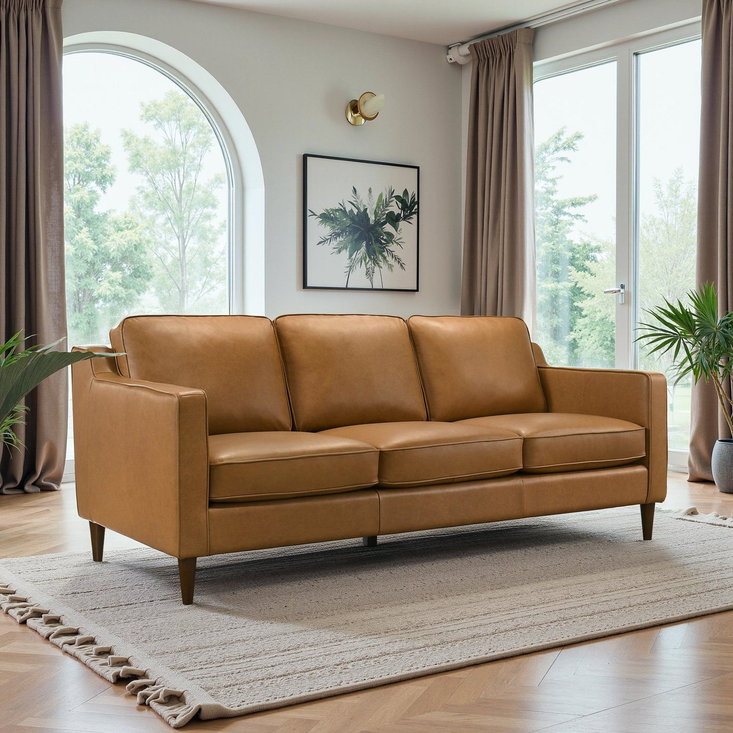 Cooper - Sofa - Tan Ashcroft Furniture