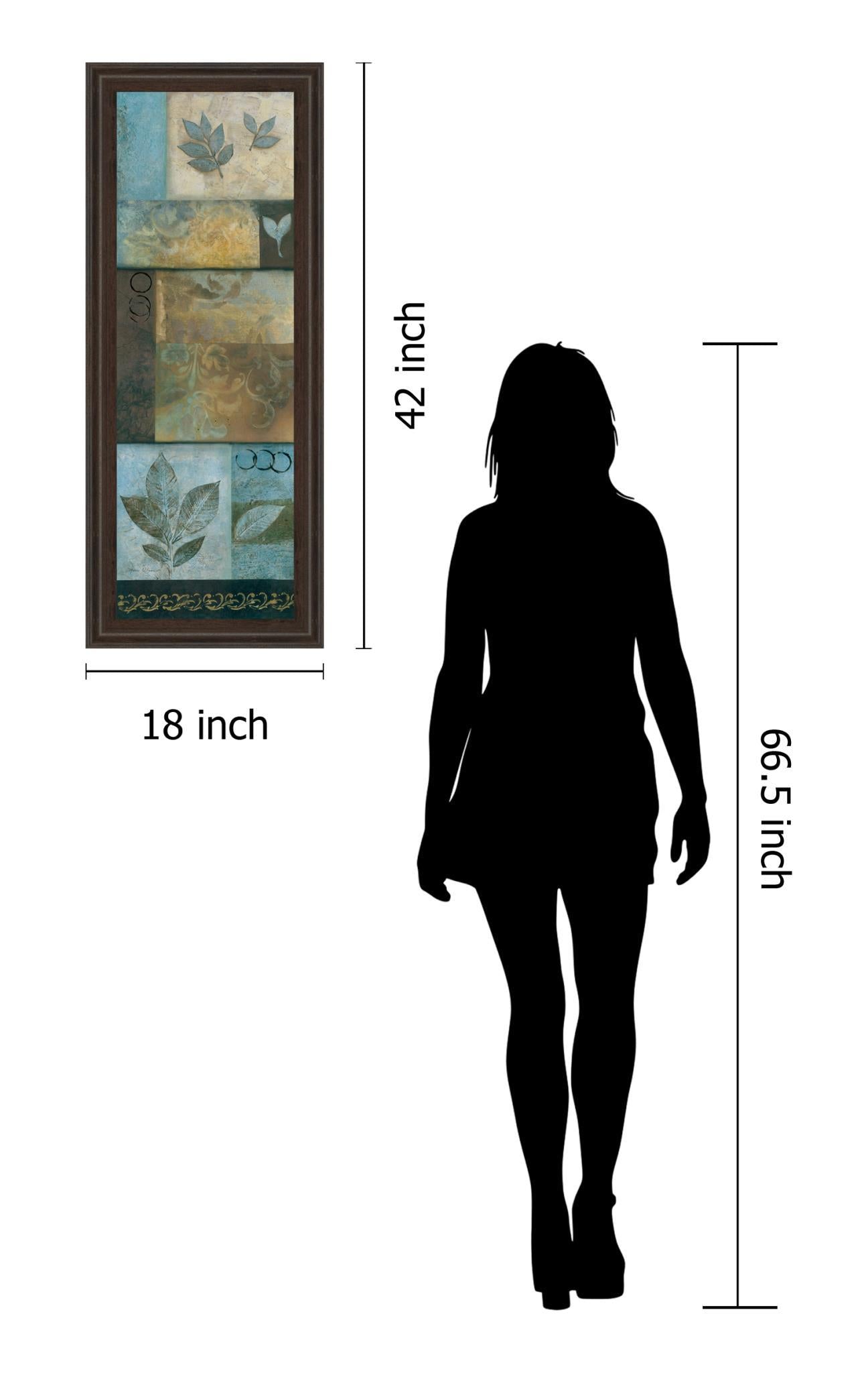 Winter Is Hear Il By Norm Olson - Framed Print Wall Art - Blue Classy Living