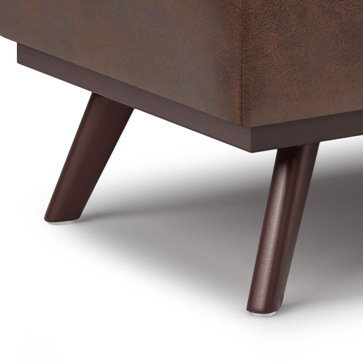Owen - Lift Top Large Coffee Table Storage Ottoman, Mid Century Style Simpli-Home
