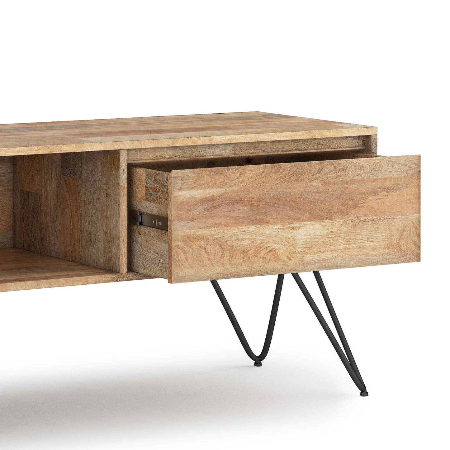 Hunter - Handcrafted TV Media Stand - Natural Simpli-Home