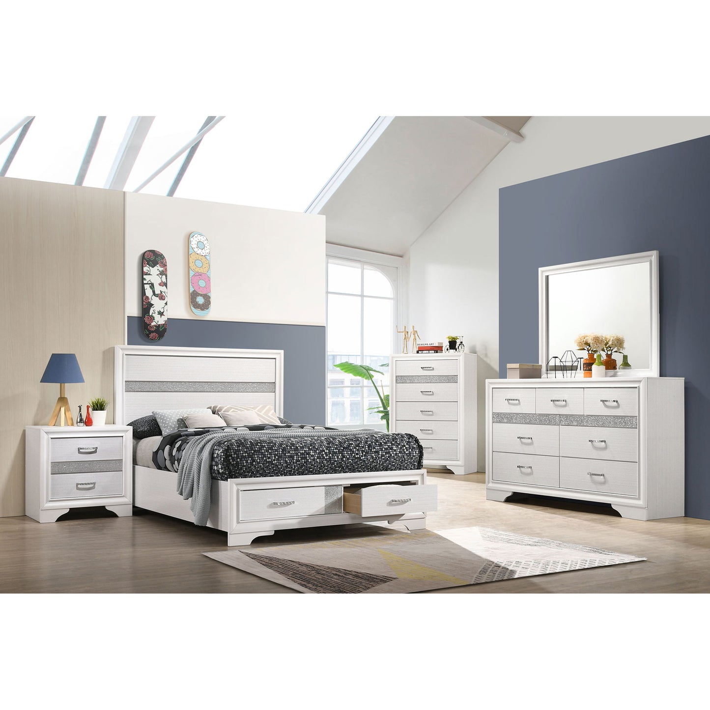 Annie - 5 Piece Bedroom Set Furniture Max