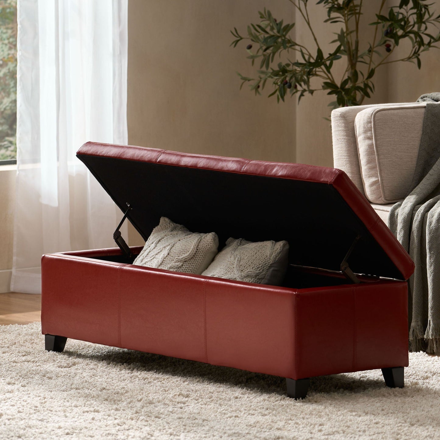 Glouster - Contemporary Storage Ottoman Noble House