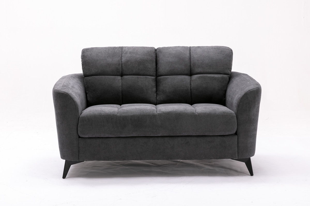 Callie - Woven Fabric Loveseat Lilola Home