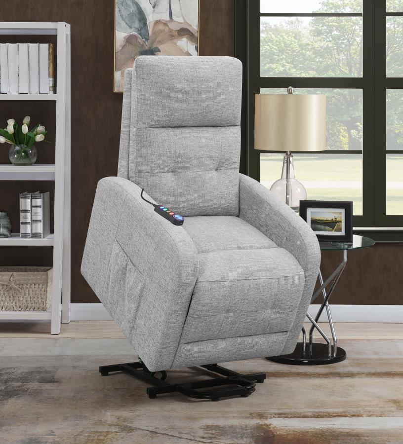 Howie - Upholstered Power Lift Massage Chair CoasterEveryday