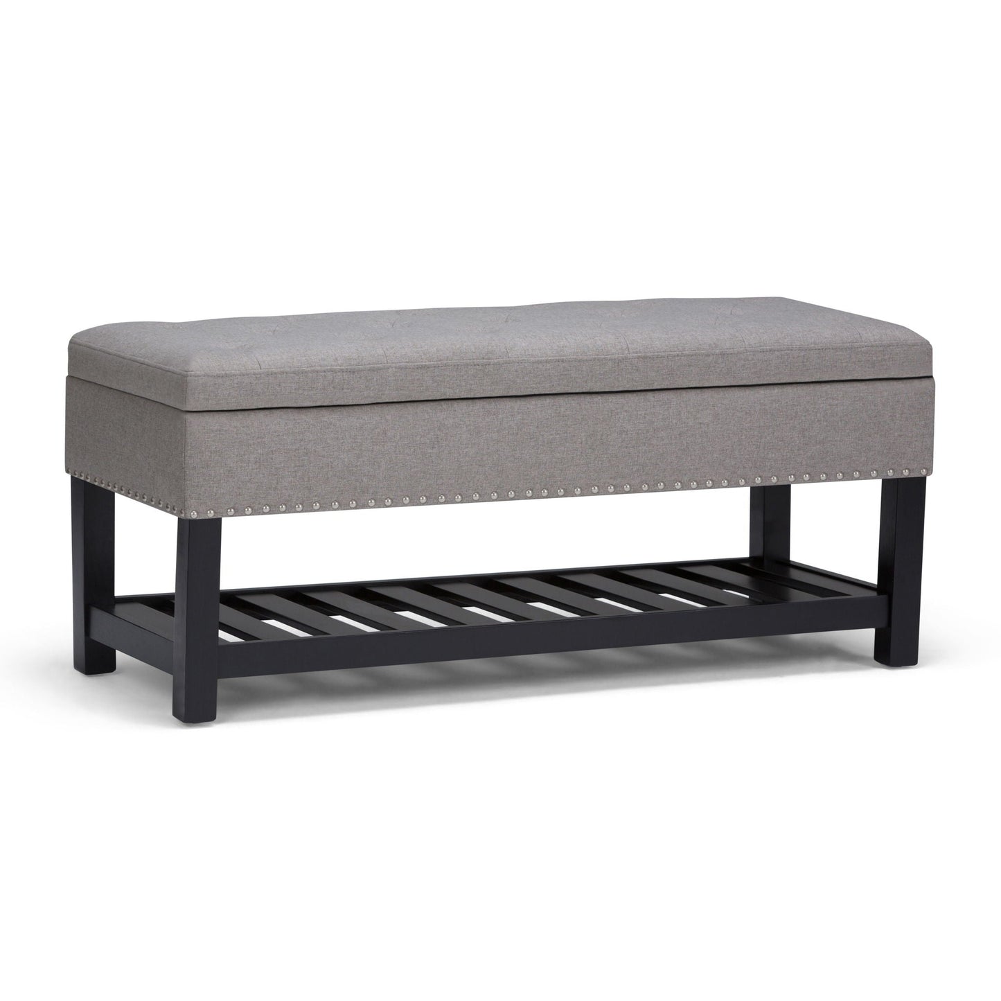 Lomond - Upholstered Storage Ottoman Bench Simpli-Home