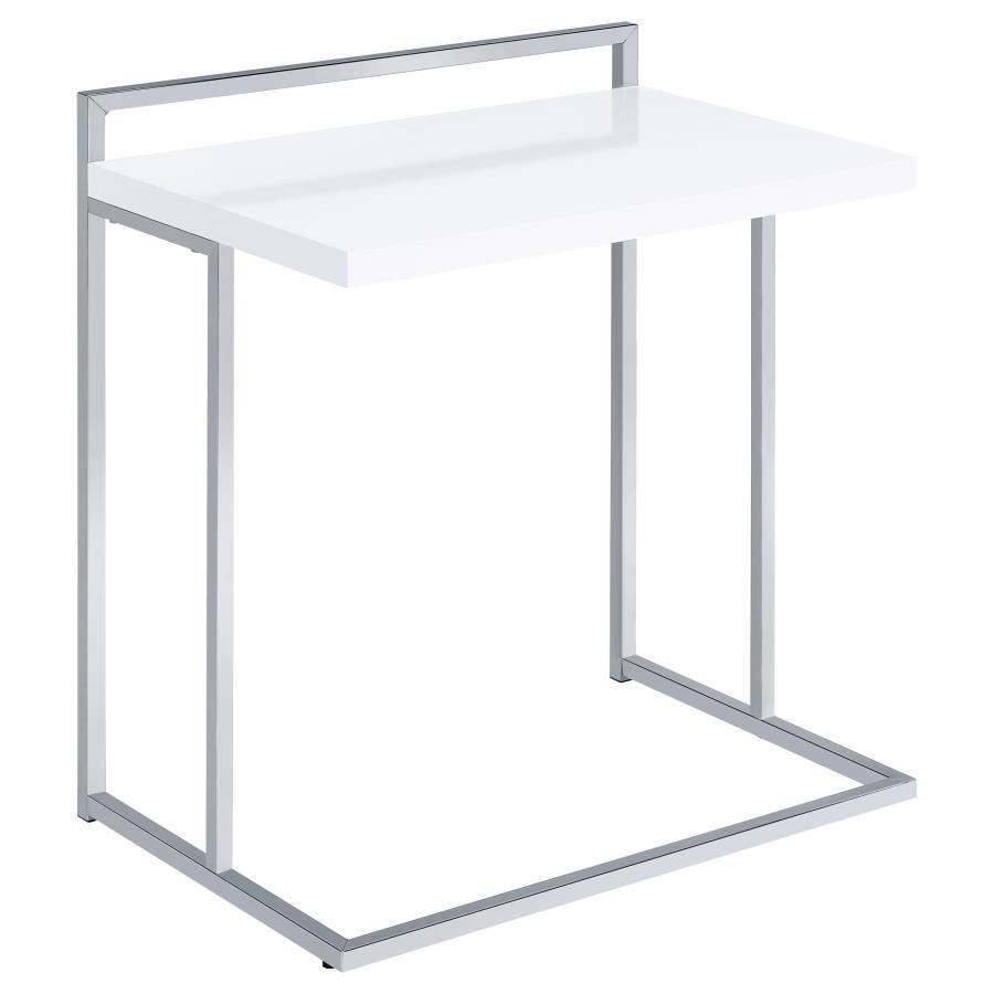 Dani - Rectangular C-Shaped Sofa Side Table CoasterEveryday