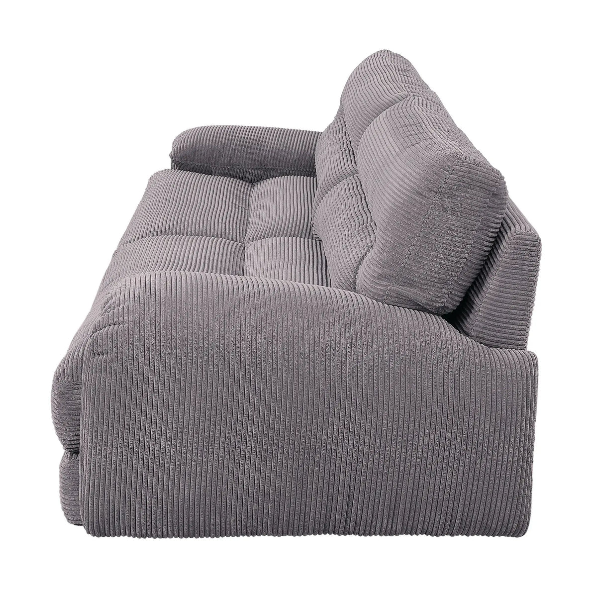 Cadenza - Corduroy 2 Piece Living Room Set - Gray Acme