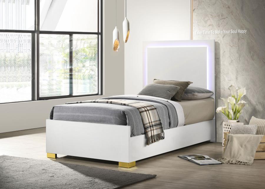 Marceline - Wood LED Panel Bed Coaster Fine Furniture