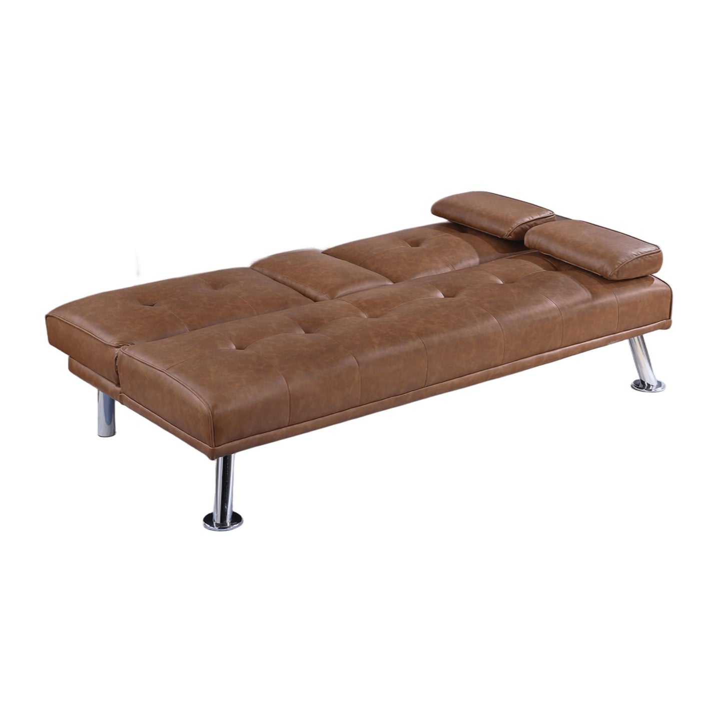 Adjustable Sofa With Fold Down Table And Cup Holders Home Essentials