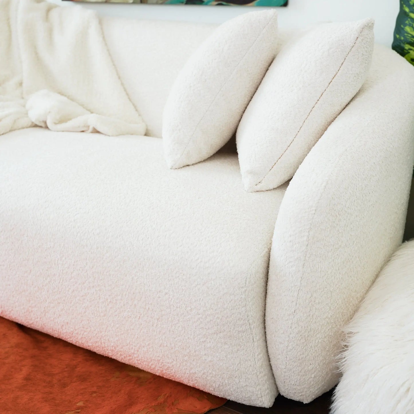 Linden - Sofa - Ivory Ashcroft Furniture