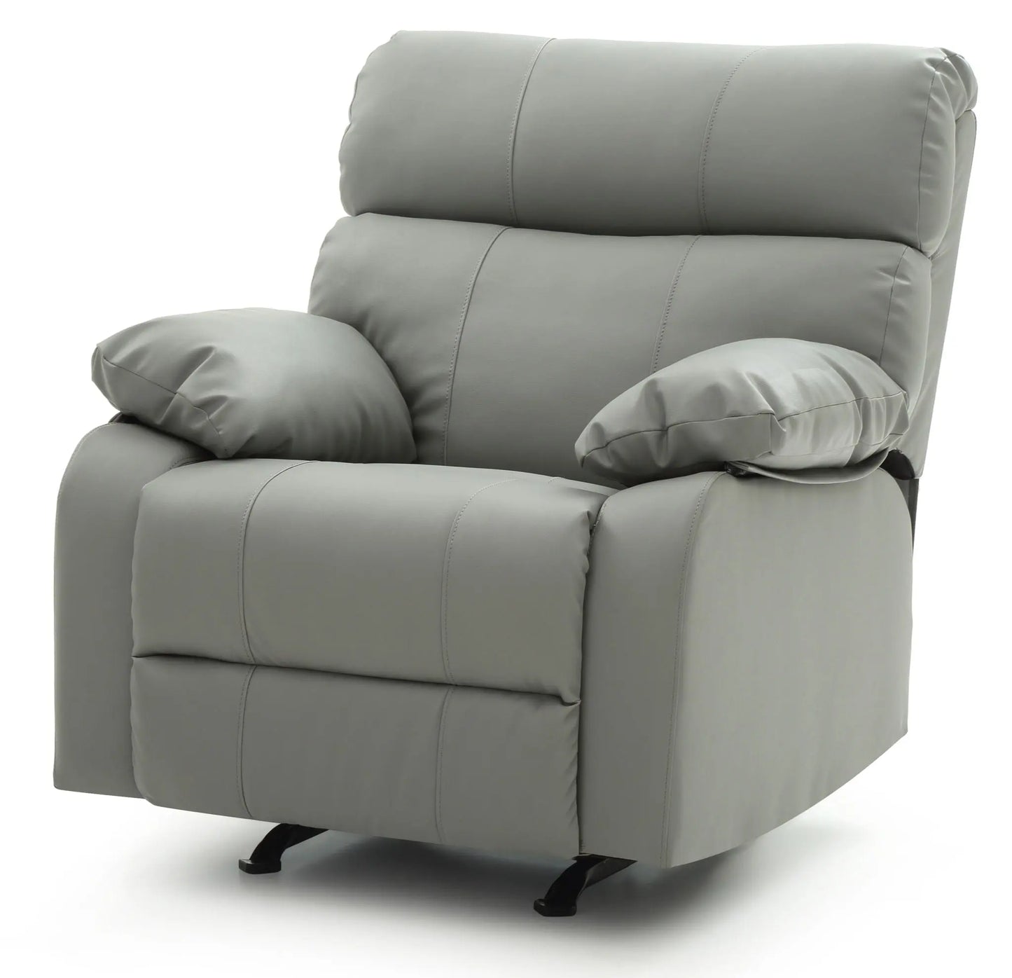 Manny - Rocker Recliner - Gray Glory Furniture