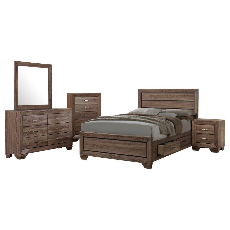 Kauffman - Transitional Storage Bed Bedroom Set CoasterEveryday