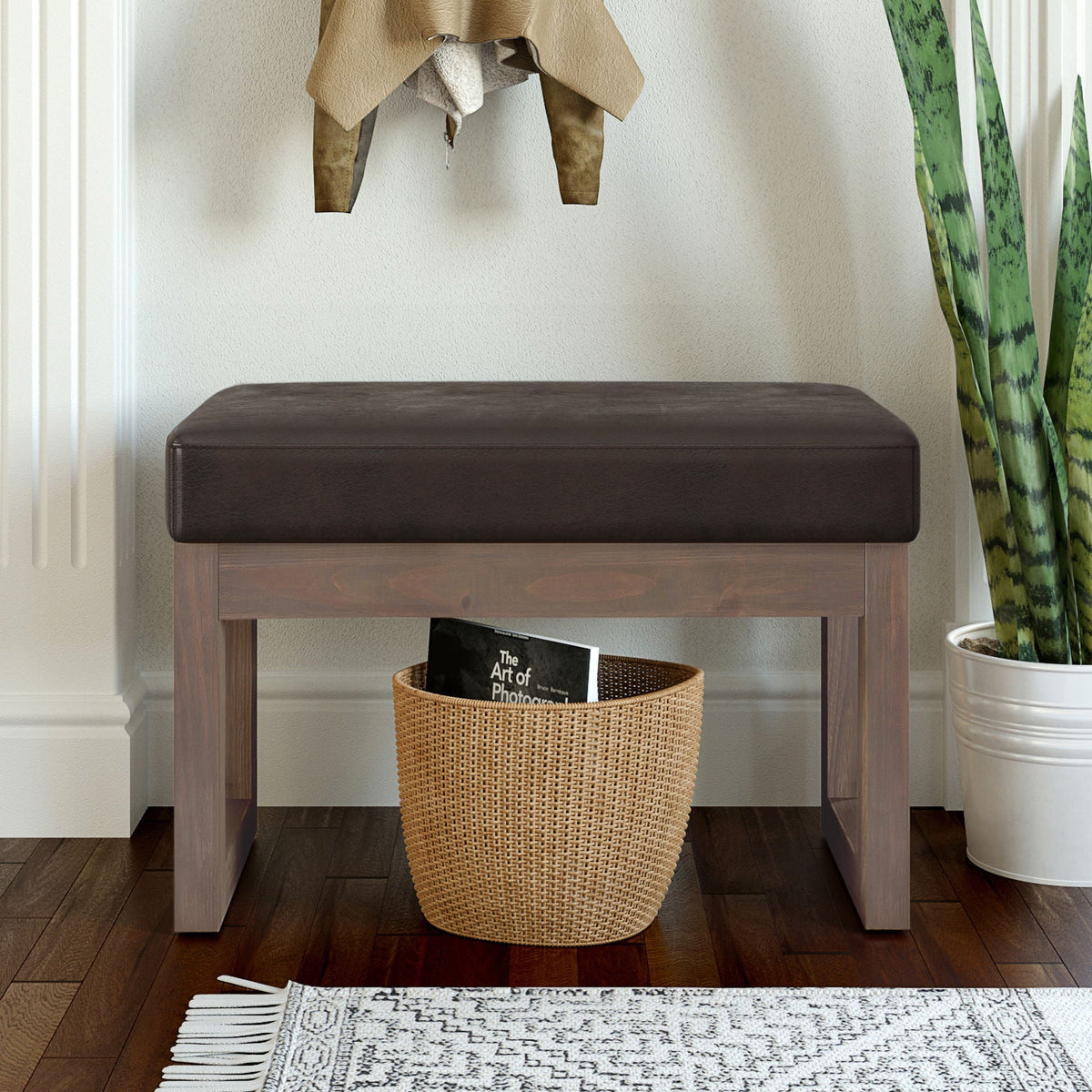 Milltown - Upholstered Ottoman Bench Simpli-Home