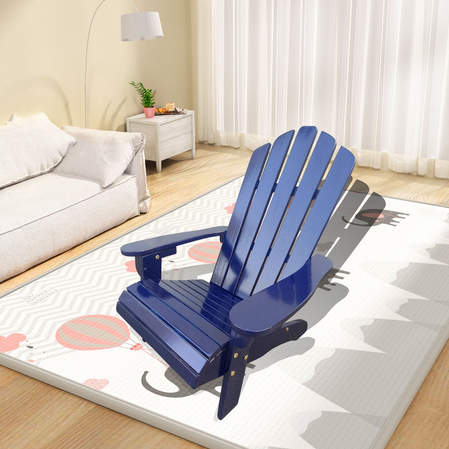 Outdoor Or Indoor Children Adirondack Chair Home Essentials