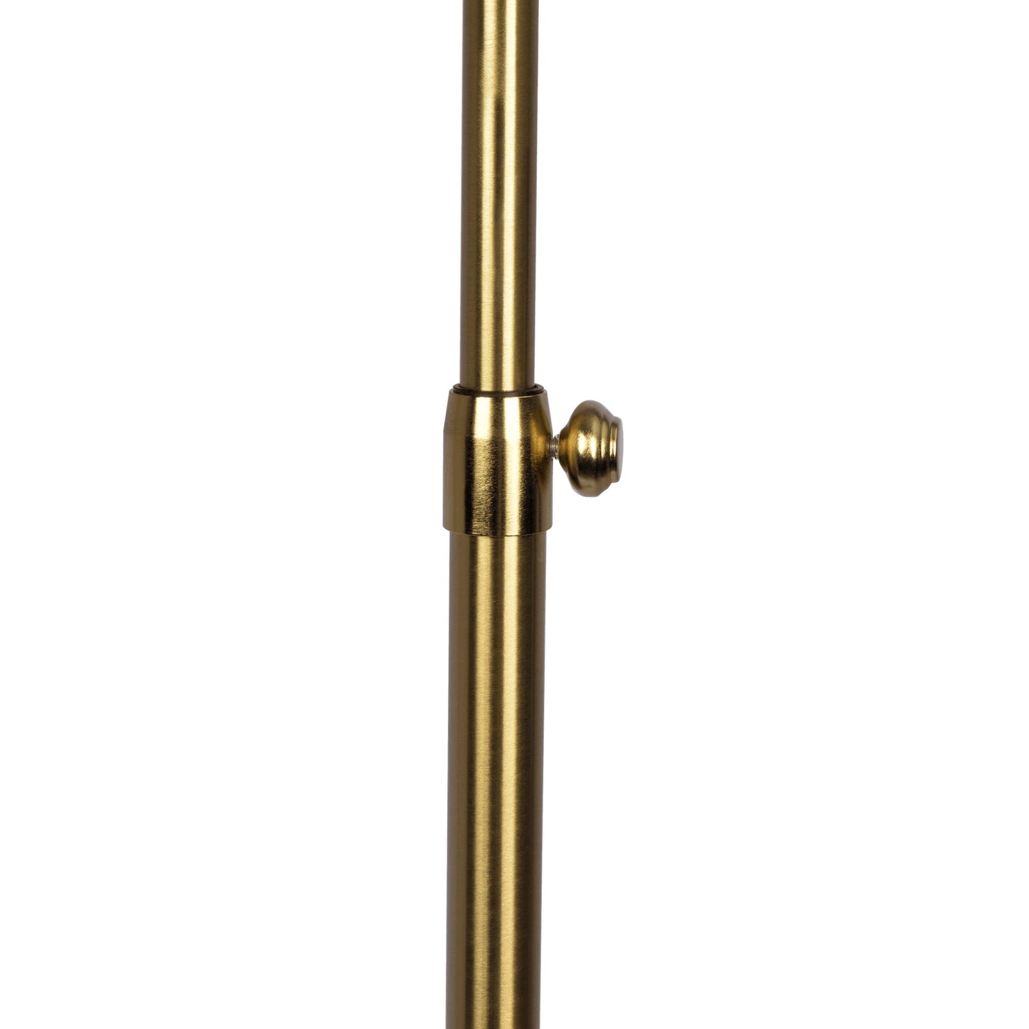 Verve - Floor Lamp With On / Off Switch Adjustable LED Round Base - Gold Ashcroft Furniture
