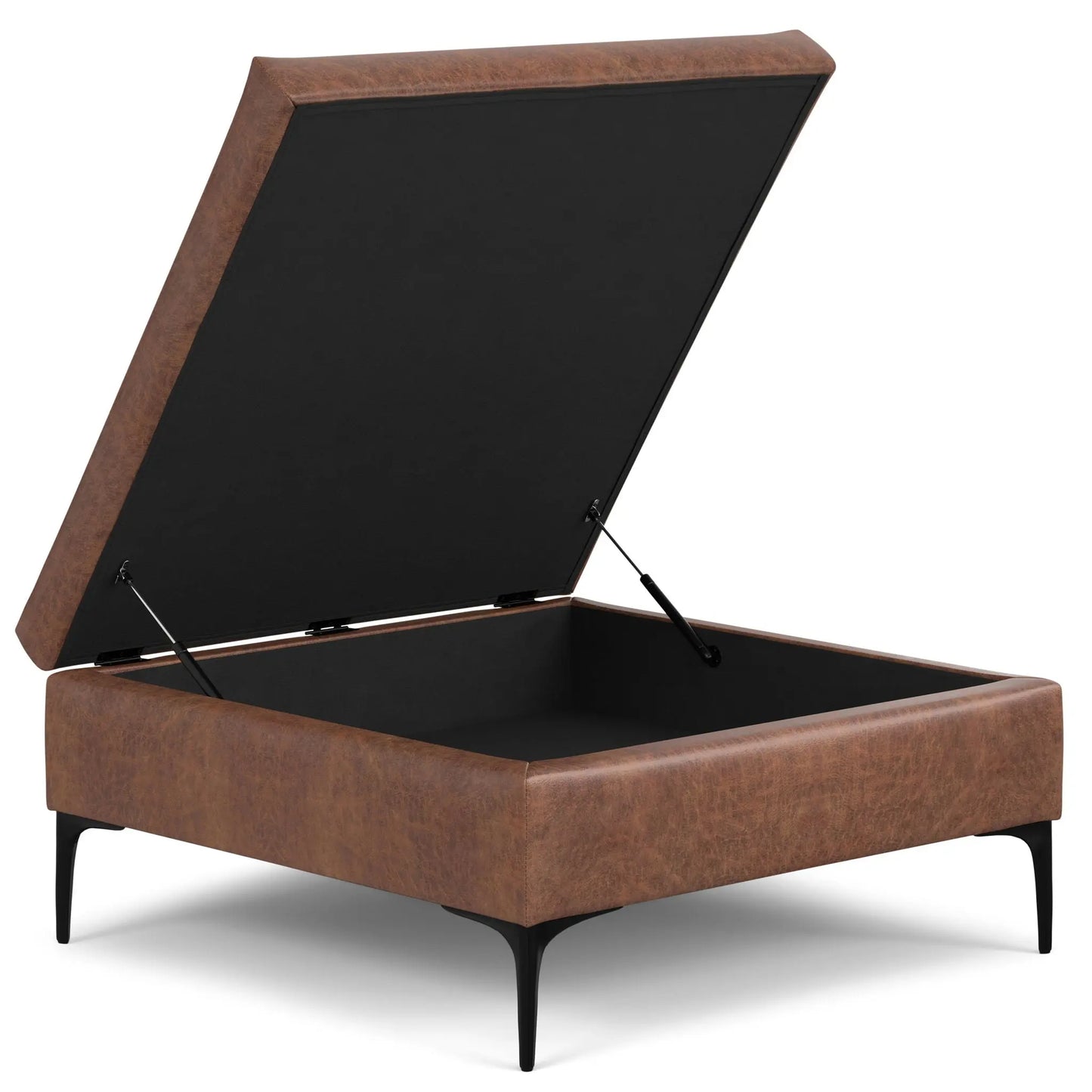Rebecca - Multifunctional Coffee Table Storage Ottoman With Lift Up Lid Simpli-Home