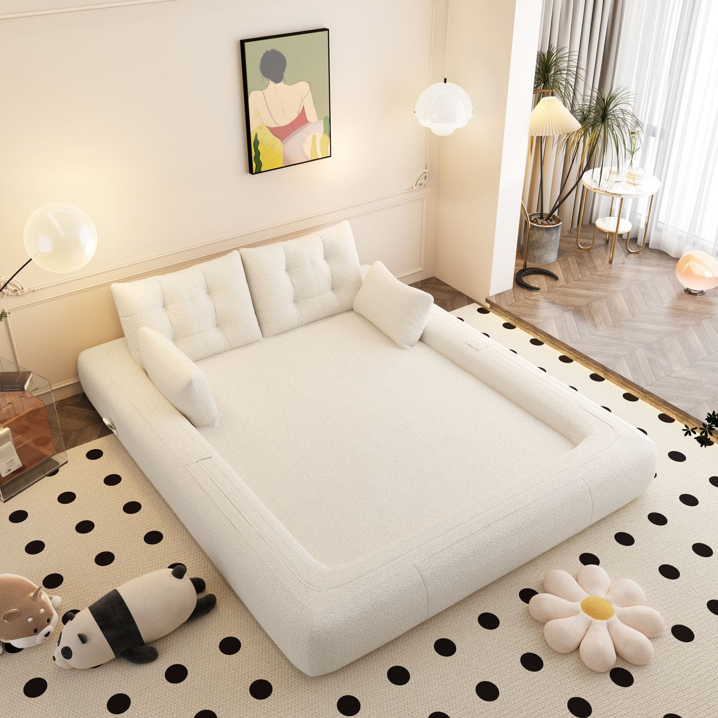 Human Dog Bed, Multi Functional Foldable Sofa Bed, 3 In 1 Home Essentials