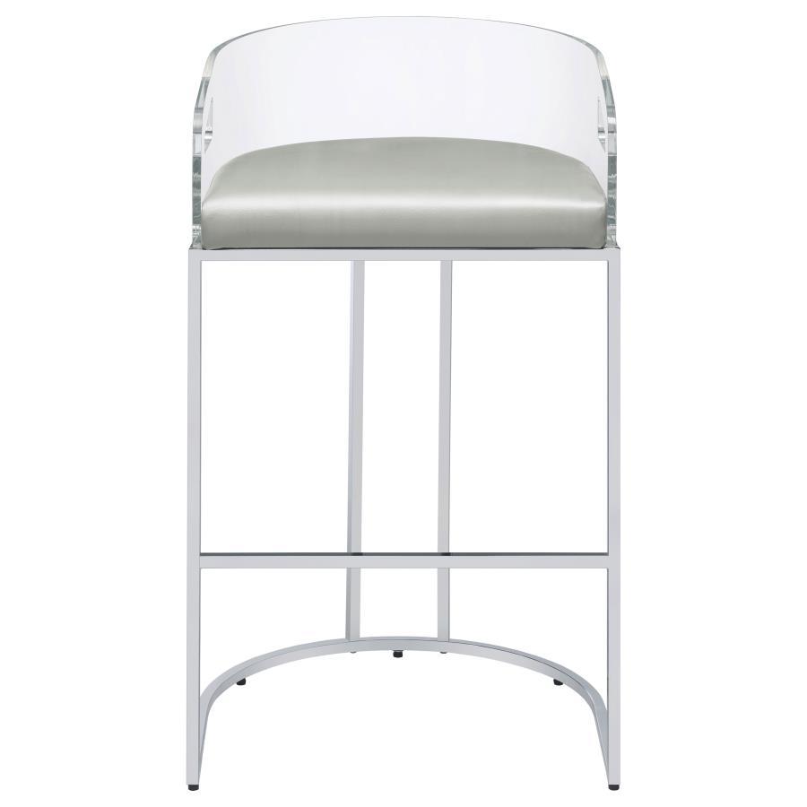Thermosolis - Clear Acrylic Chair (Set of 2) CoasterElevations