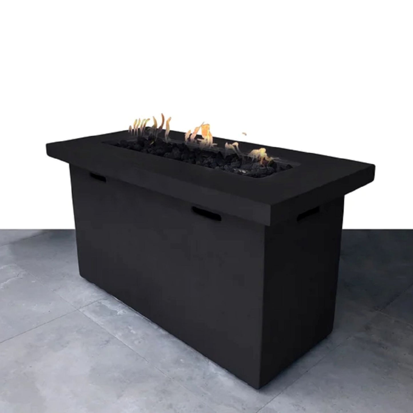 Reinforced - Propane Outdoor Fire Pit Table LSI Patio Furniture