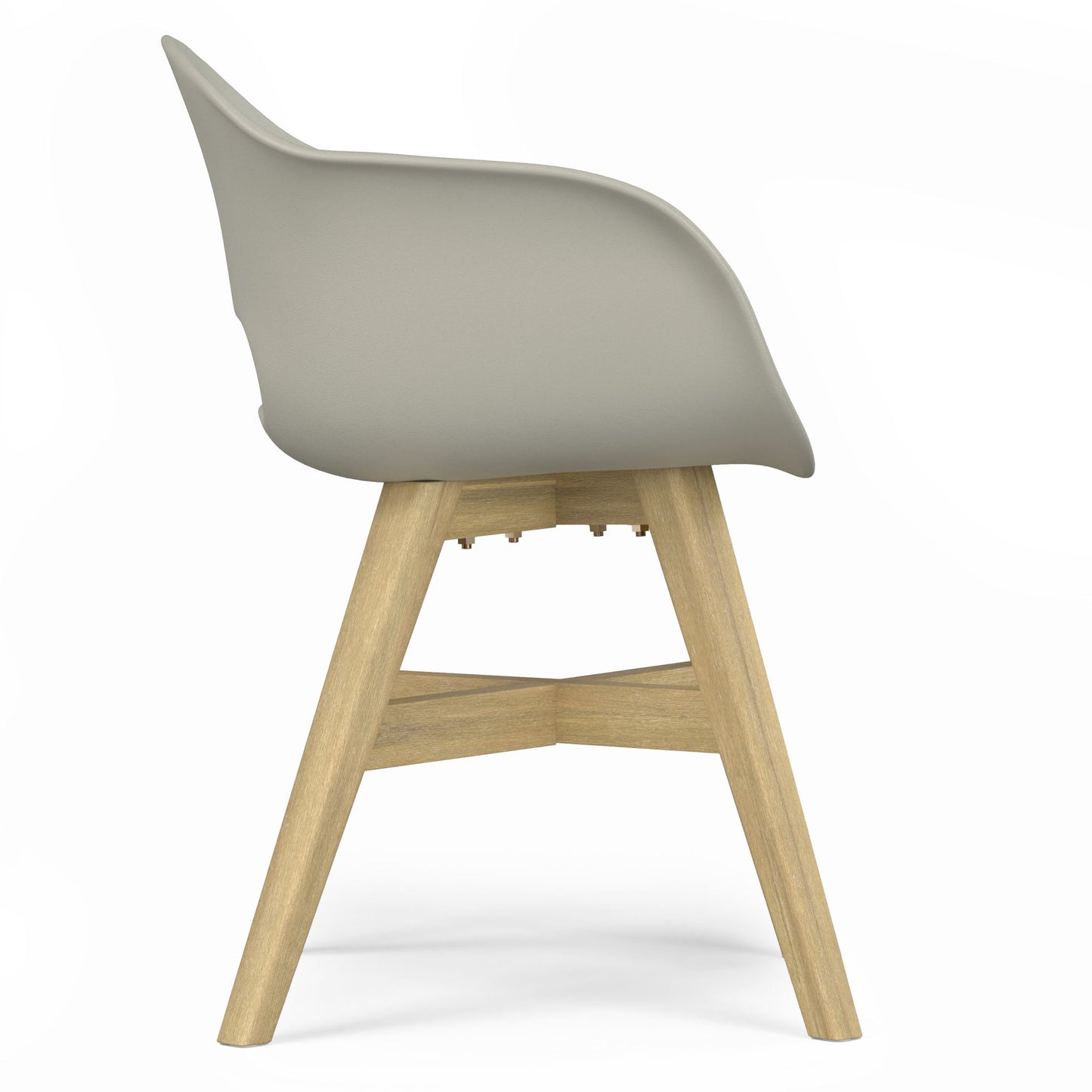 Kona - Outdoor Dining Chair In Plastic (Set of 2) Simpli-Home