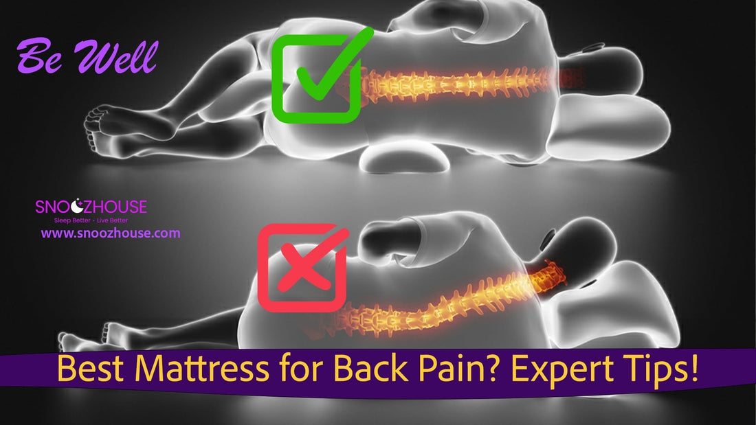Best Mattress for Back Pain: Expert Tips for Spinal Support & Better Sleep