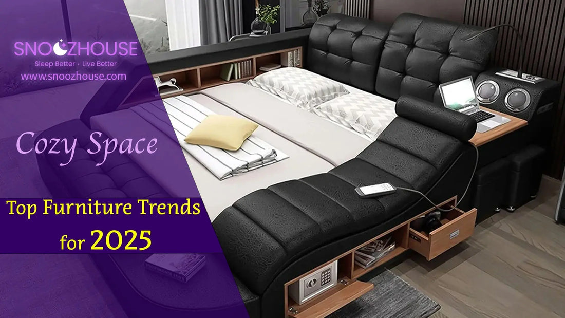 Top Furniture Trends for 2025: What’s In, What’s Out, and How to Style Your Home - Snoozhouse