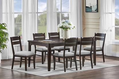 Higgins - Dining Table - Dark oak Crown Mark