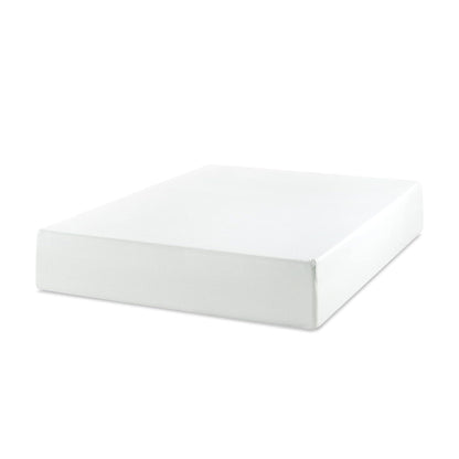 8" Twin Green Tea Memory Foam Mattress In Box - White Home Essentials
