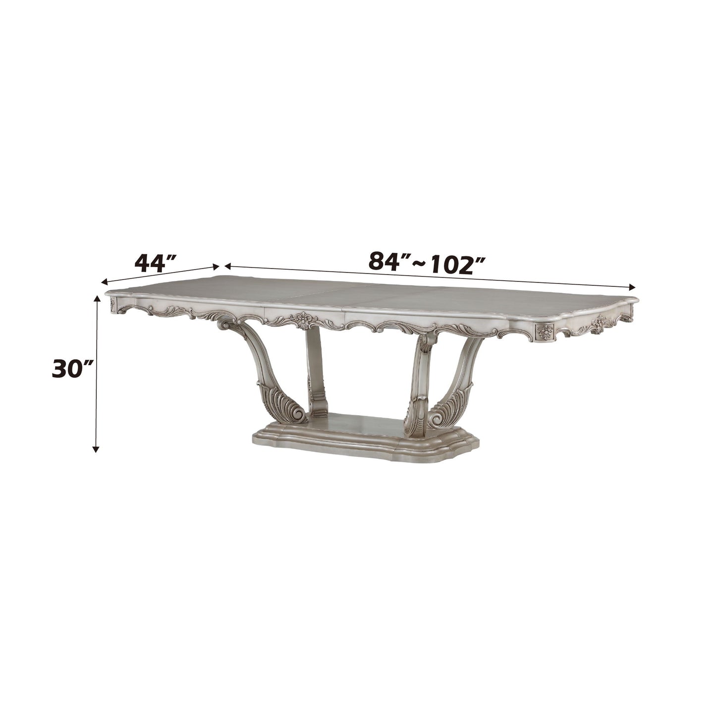 Gorsedd - Dining Table - Gold Acme