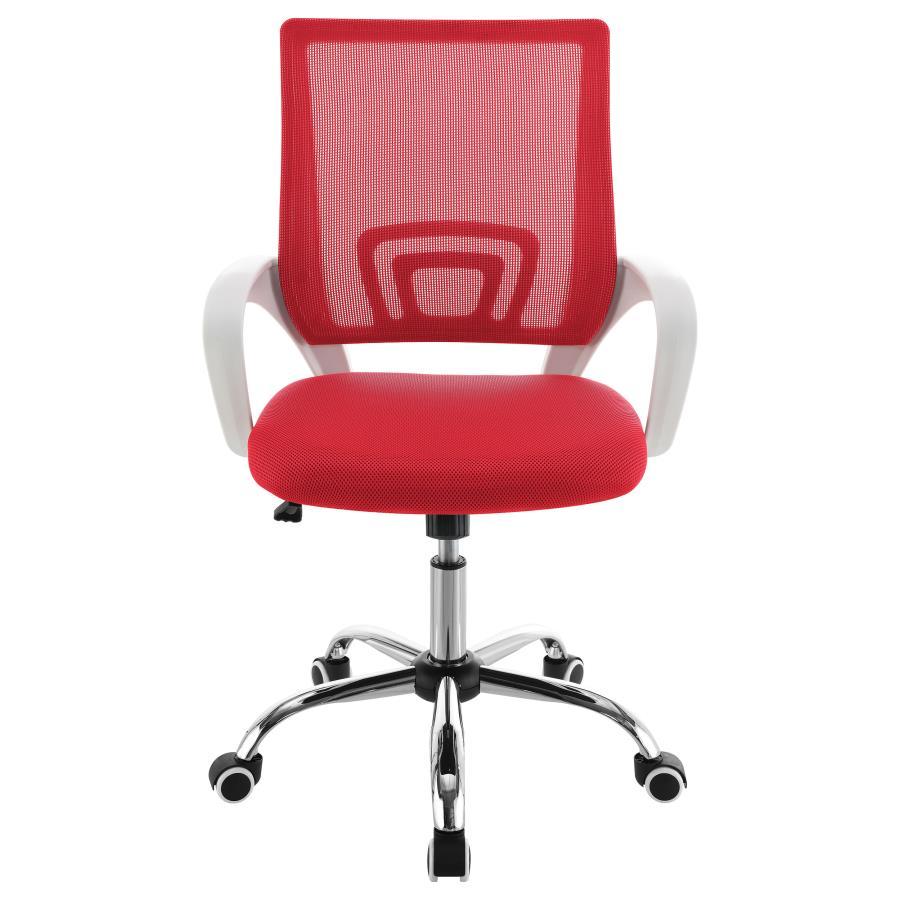 Felton - Upholstered Adjustable Home Office Desk Chair CoasterEveryday