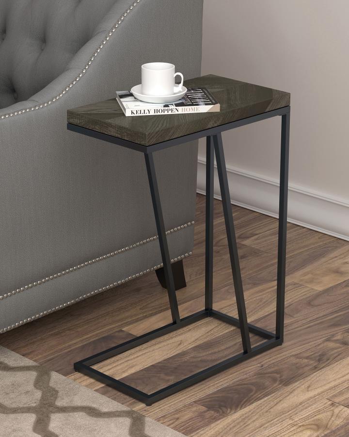 Sergio - Engineered Wood C-Shaped Side Table CoasterEveryday