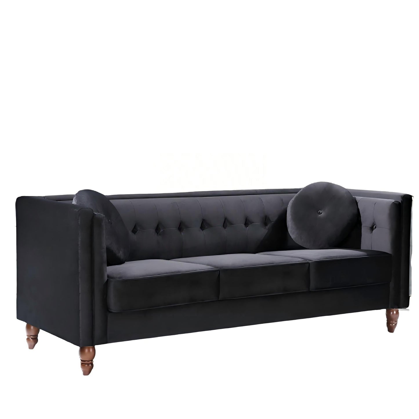 Chesterfield Sofa With Square Arms For Living Room US Pride