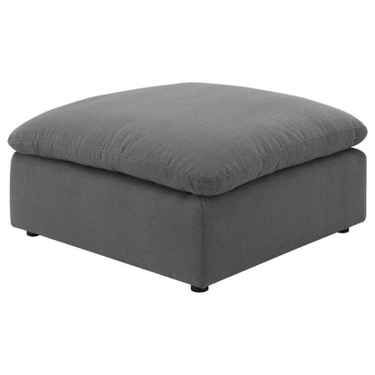 Hobson - Square Upholstered Ottoman CoasterElevations