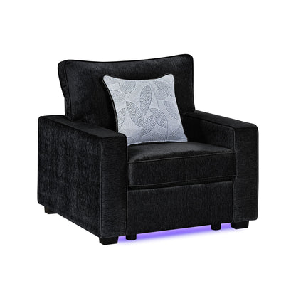 Rita - Accent Chair With LED Underlighting Matrix Furniture Group