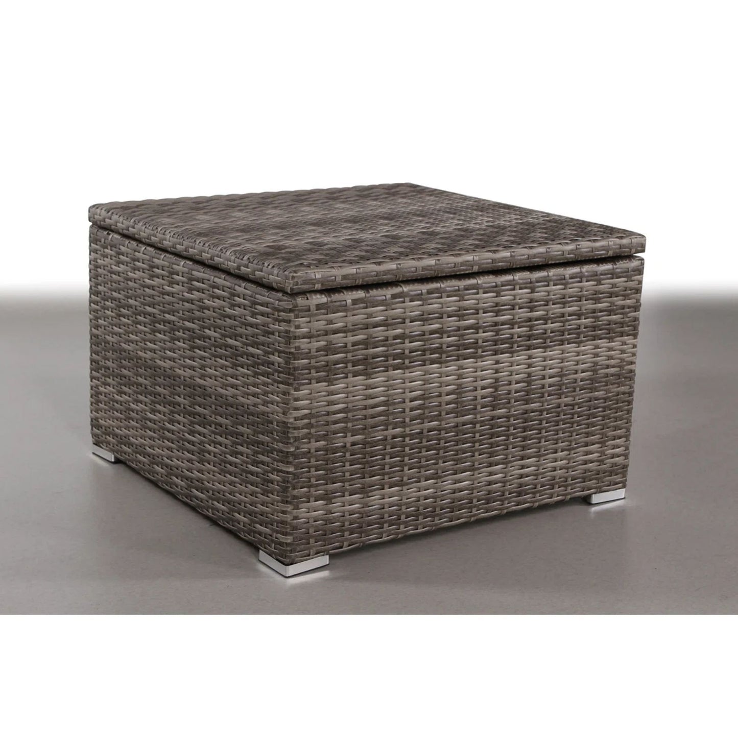 Outdoor Storage End Table - Gray Mix LSI Patio Furniture