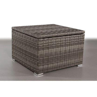 Outdoor Storage End Table - Gray Mix LSI Patio Furniture
