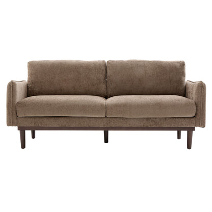 Loveseat Sofa With Spacious Seating Noble House