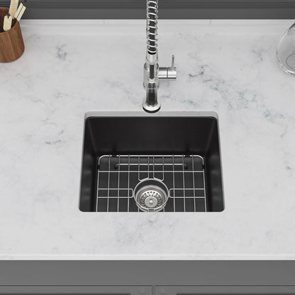 Modern Quartz Kitchen Sink Undermount Granite Composite Daily Nest