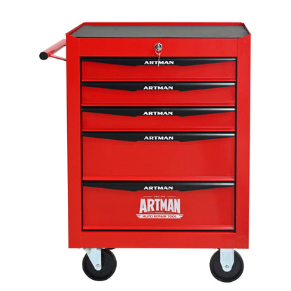 Rolling Metal Tool Chest With Drawers, Steel Storage Cabinet With Ball Bearing Slides Daily Nest