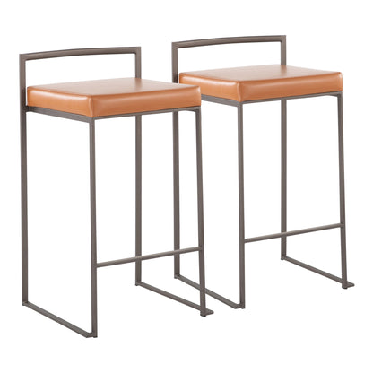 Fuji - Industrial Stackable Counter Stool Elegant Design Lumi Source