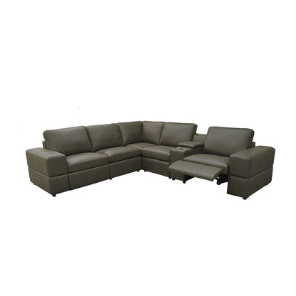 Upholstered Large Arms Sectional With Recliner Seats Home Essentials