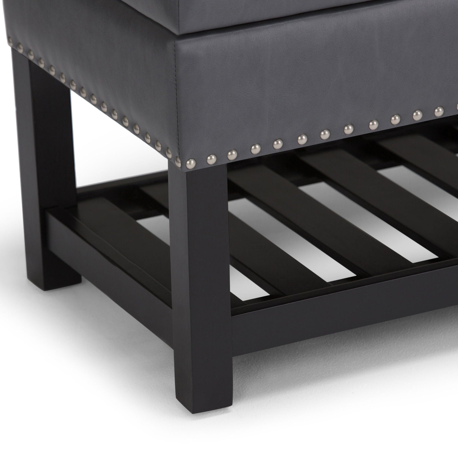 Lomond - Upholstered Storage Ottoman Bench Simpli-Home