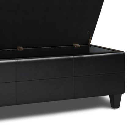 Afton - Large Storage Ottoman Bench Simpli-Home