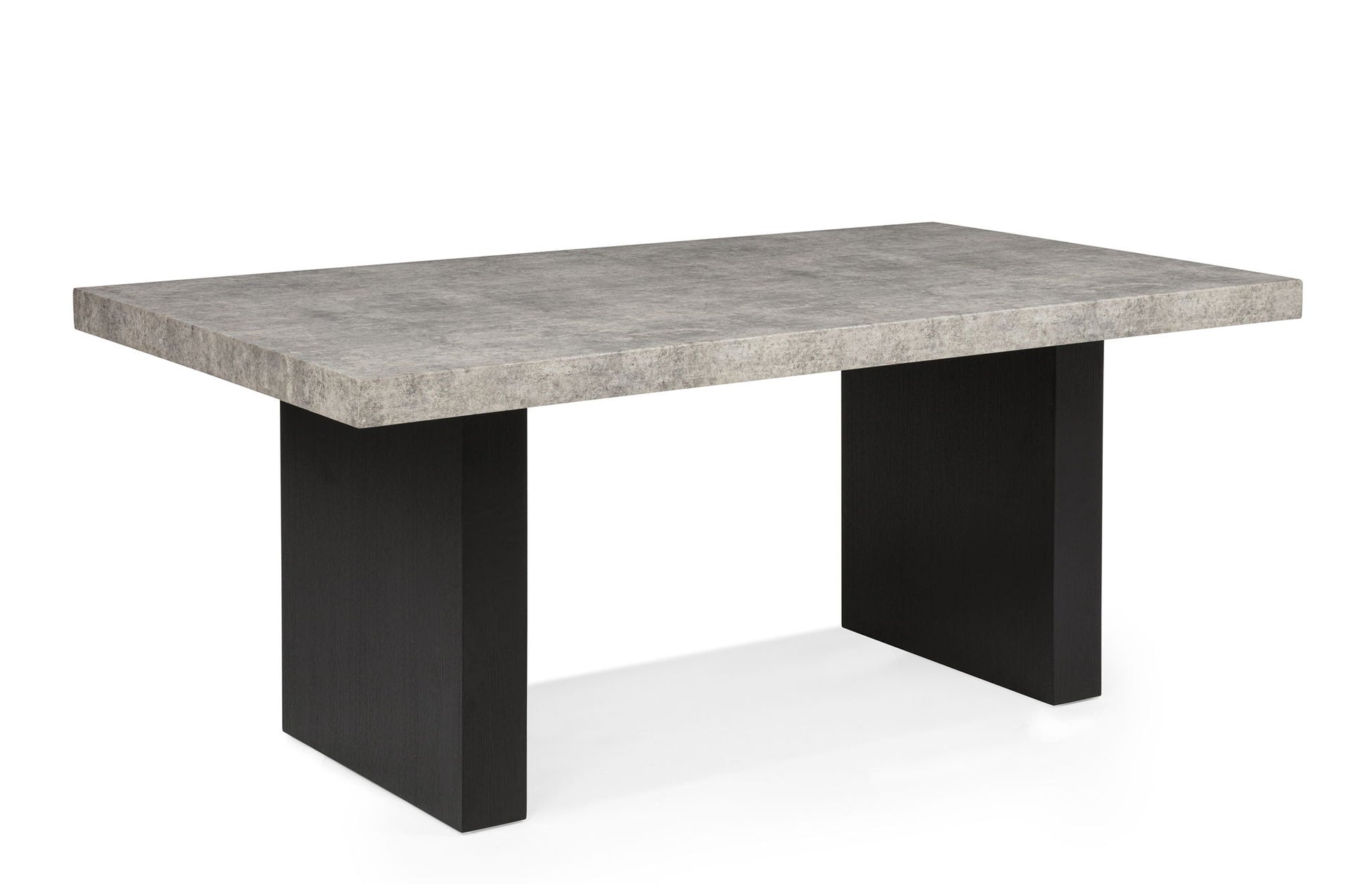 Sebastian - Dining Table - Black / Gray Crown Mark