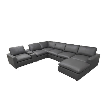 Large Seating Modular Upholstered Sectional Home Essentials