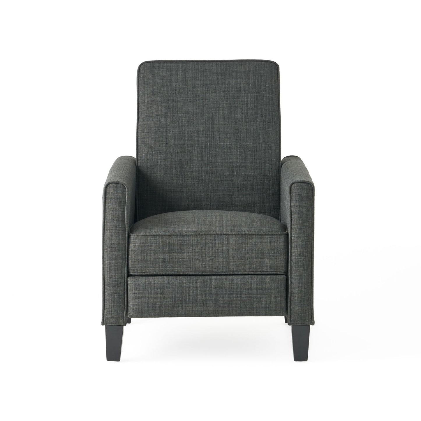 Upholstered Push Back Recliner Chair For Living Room Noble House